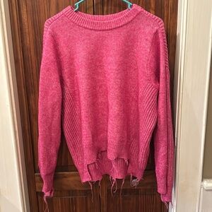 Pink Knit Sweater